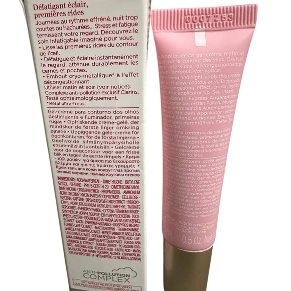 Brand New Clarins Multi-Active Yeux Instant Eye Reviver Fine Lines Eye Cream .5 - Picture 5 of 6